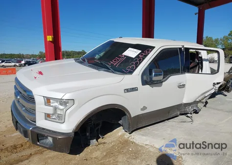 2017 Ford F-150 King Ranch из США, поврежденный, VIN 1FTEW1EFXHFC88531